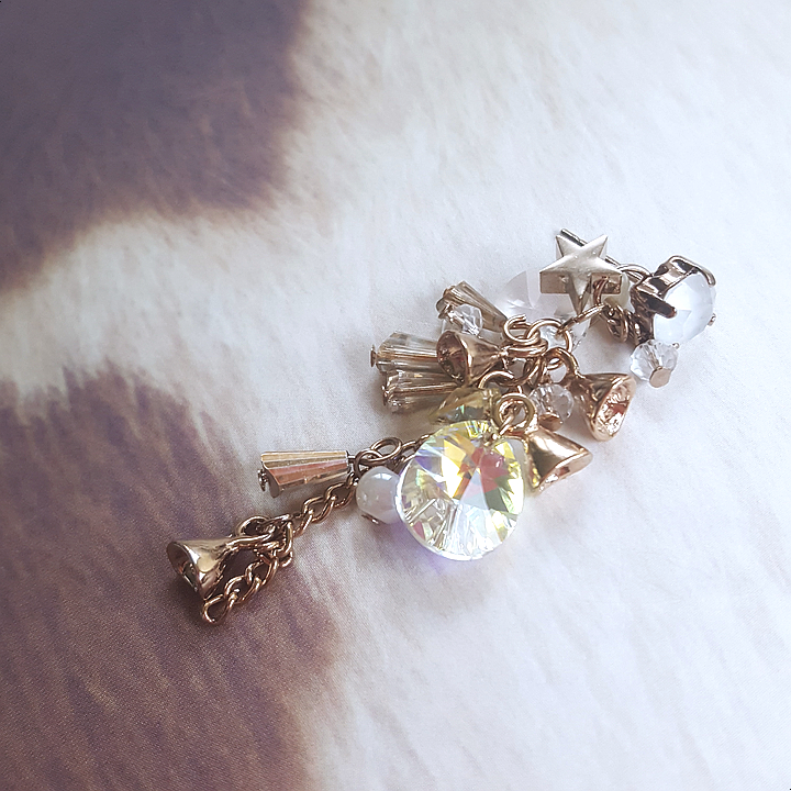 Handmade Earrings 2color colorful drop