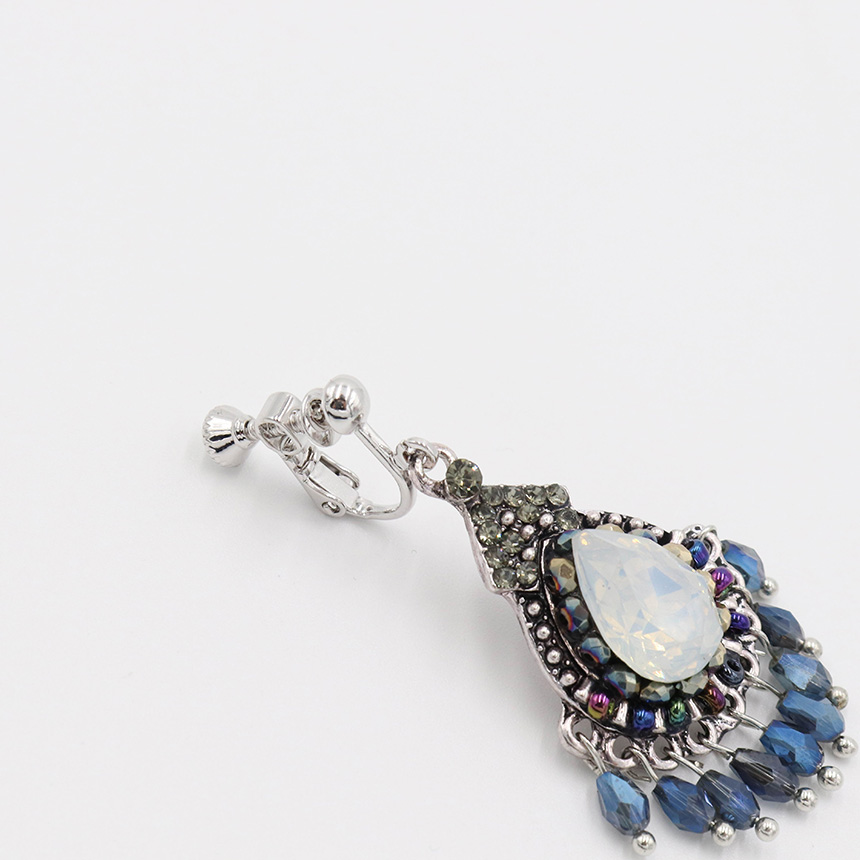 Antique Jewelry Beads Drop Drop Earrings Tweezers 