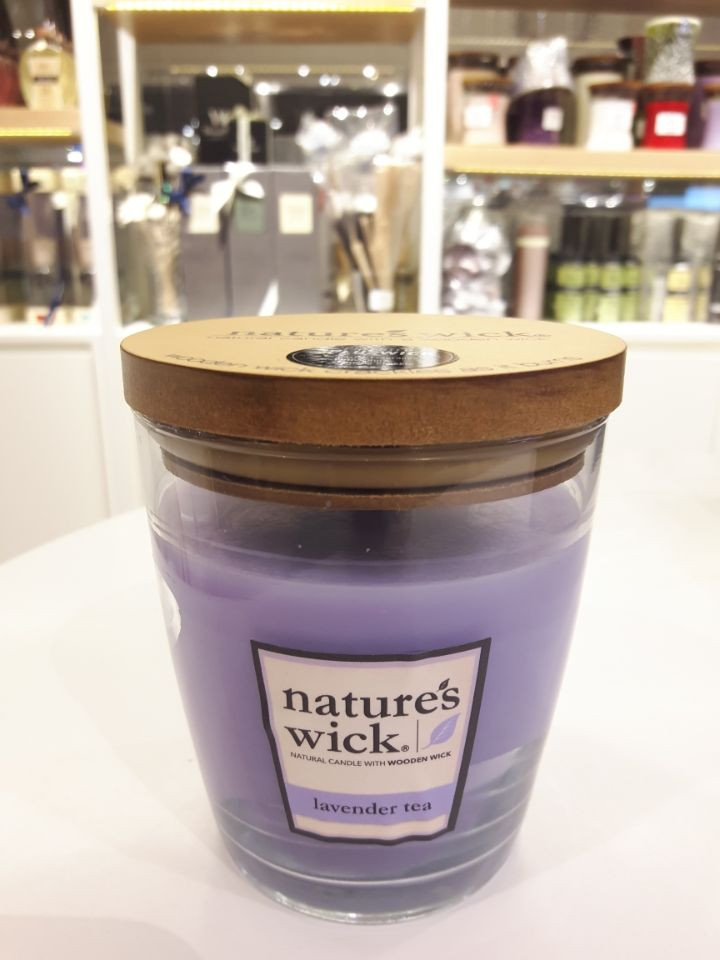 Second Brand of Woodwick Medium Nature's Candle