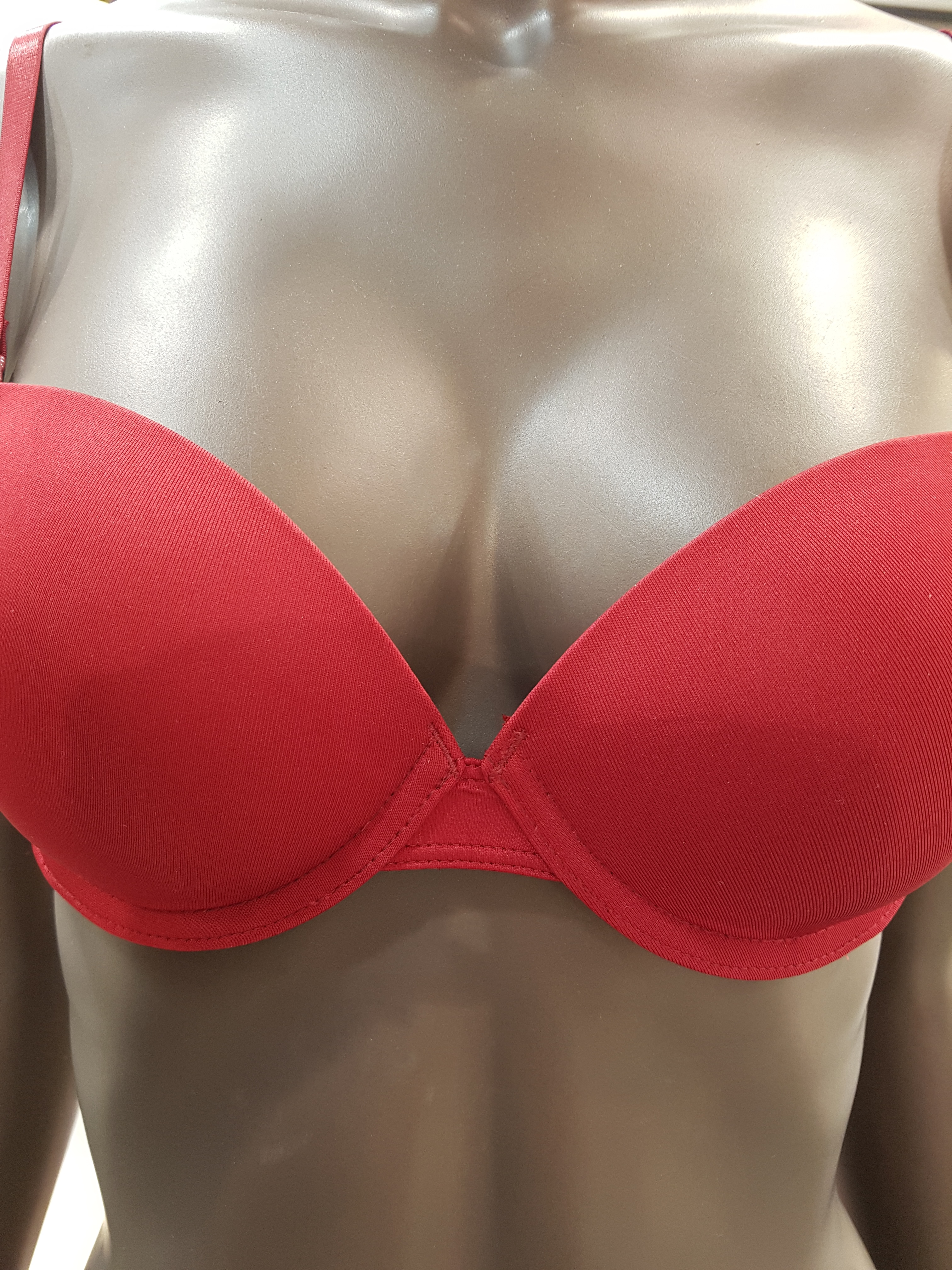Corde's Combine Red Solid Bra Set CCDBRMA1RD CC