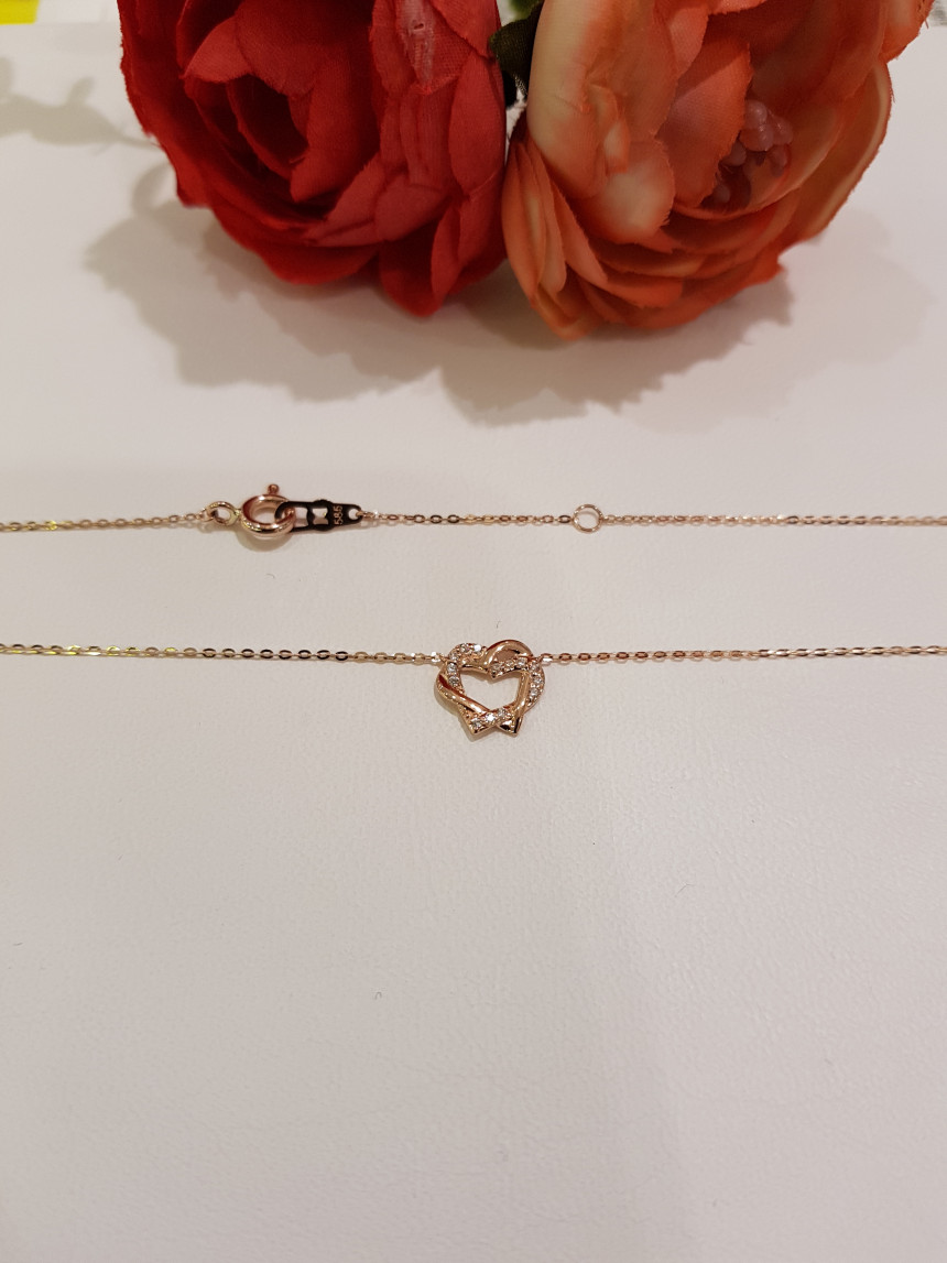 Metro City Jewelry Drawing Love Necklace GGN0888-1