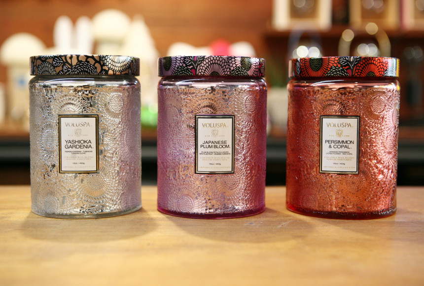 Bolou Spa Glass Candles 16oz Fragrant, Sensual Des