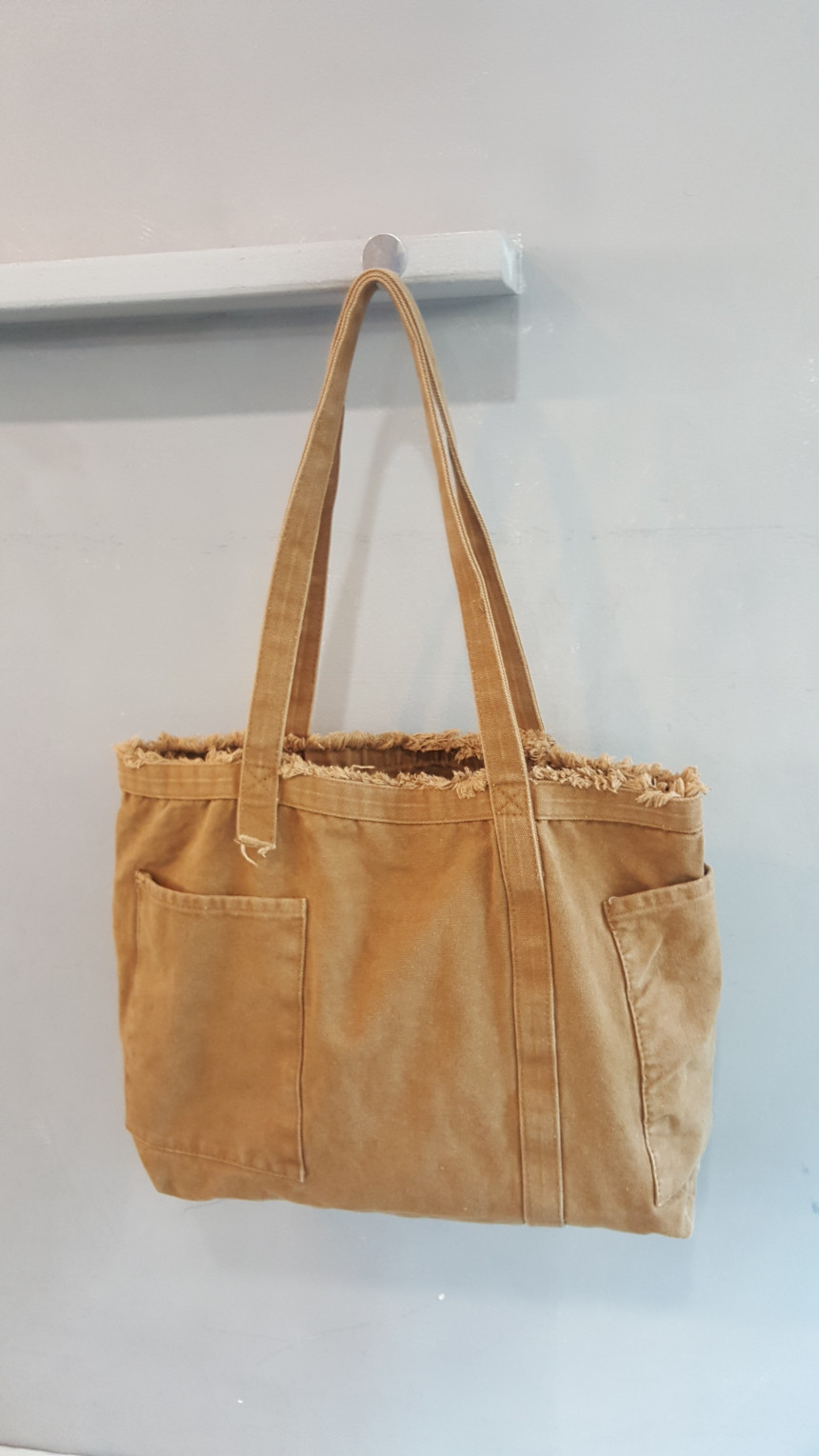 TOTE ECO SHOPPING TRAVEL Pocket Fringe Eco Bag