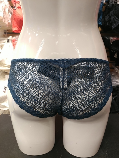 Etam Stardust Dark Blue Shorty Lace Panties 648577