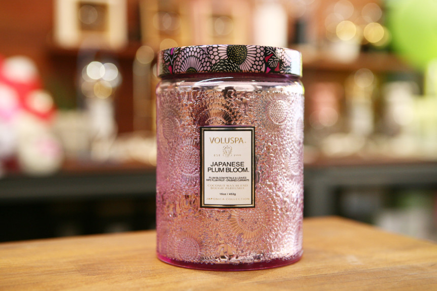 Bolou Spa Glass Candles 16oz Fragrant, Sensual Des