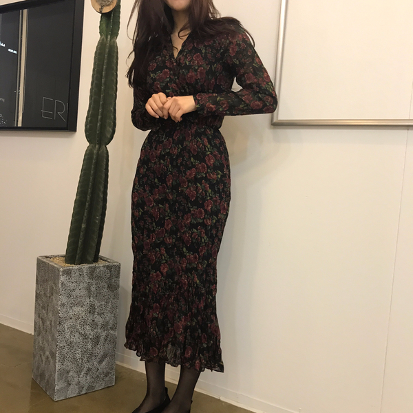 Rose Flower One Piece Chiffon Greetings Party Chri