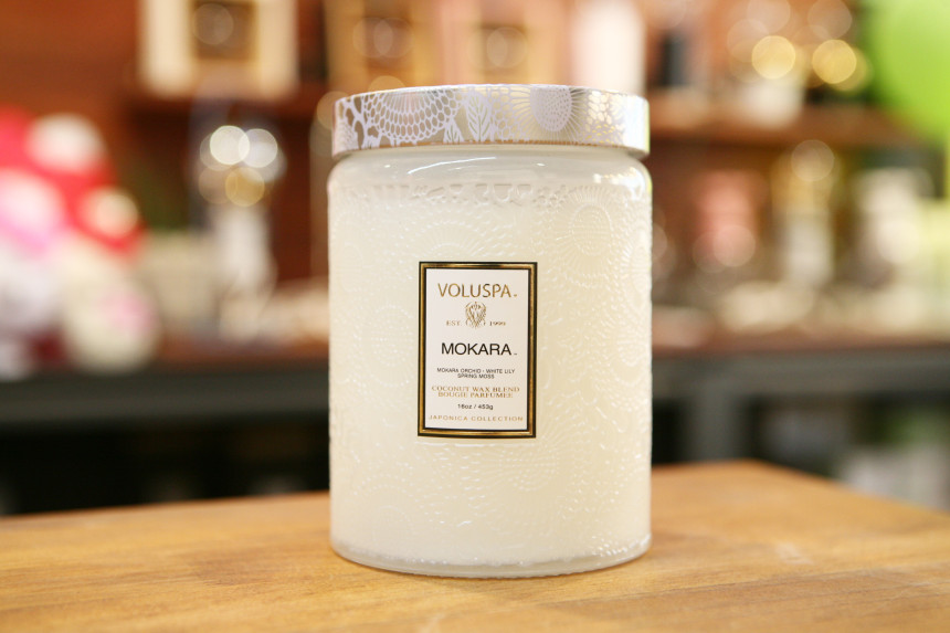 Bolou Spa Glass Candles 16oz Fragrant, Sensual Des