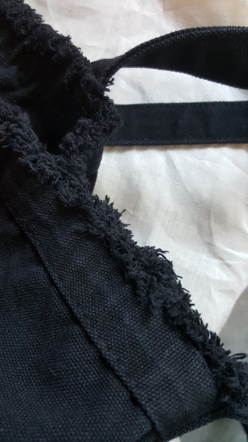 TOTE ECO SHOPPING TRAVEL Pocket Fringe Eco Bag