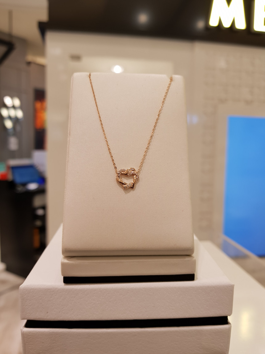 Metro City Jewelry Drawing Love Necklace GGN0888-1