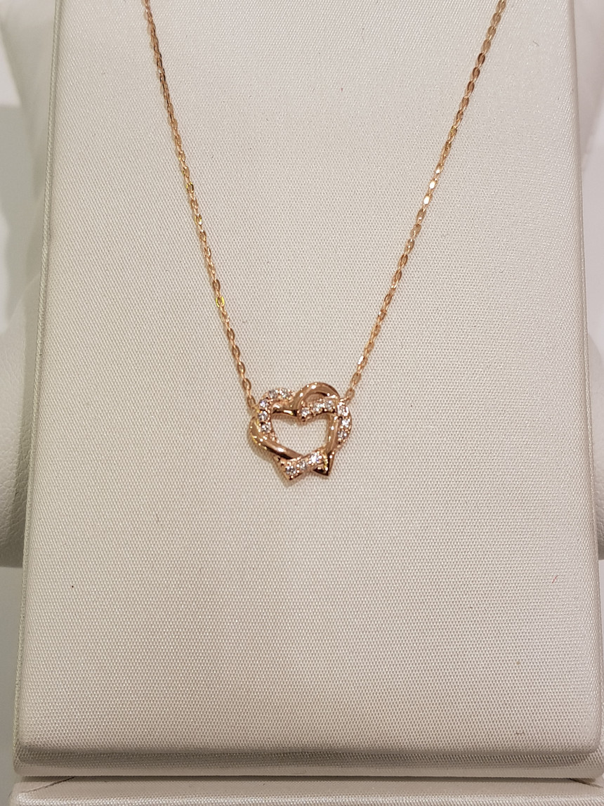 Metro City Jewelry Drawing Love Necklace GGN0888-1