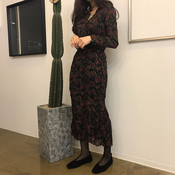 Rose Flower One Piece Chiffon Greetings Party Chri