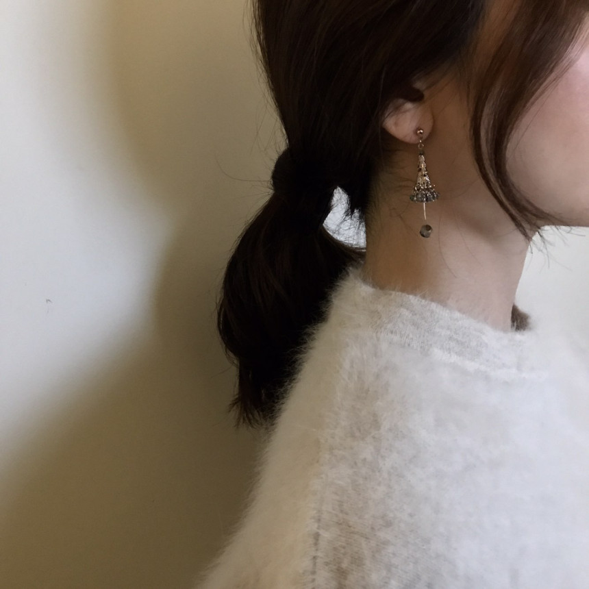 Handmade Crystal Drop Earrings