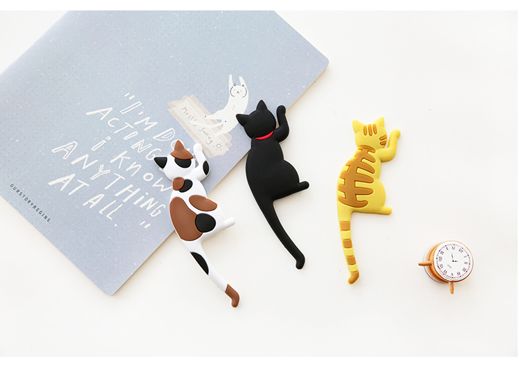 Cat Magnet Key Holder Cute Key Ring Point Unusual 