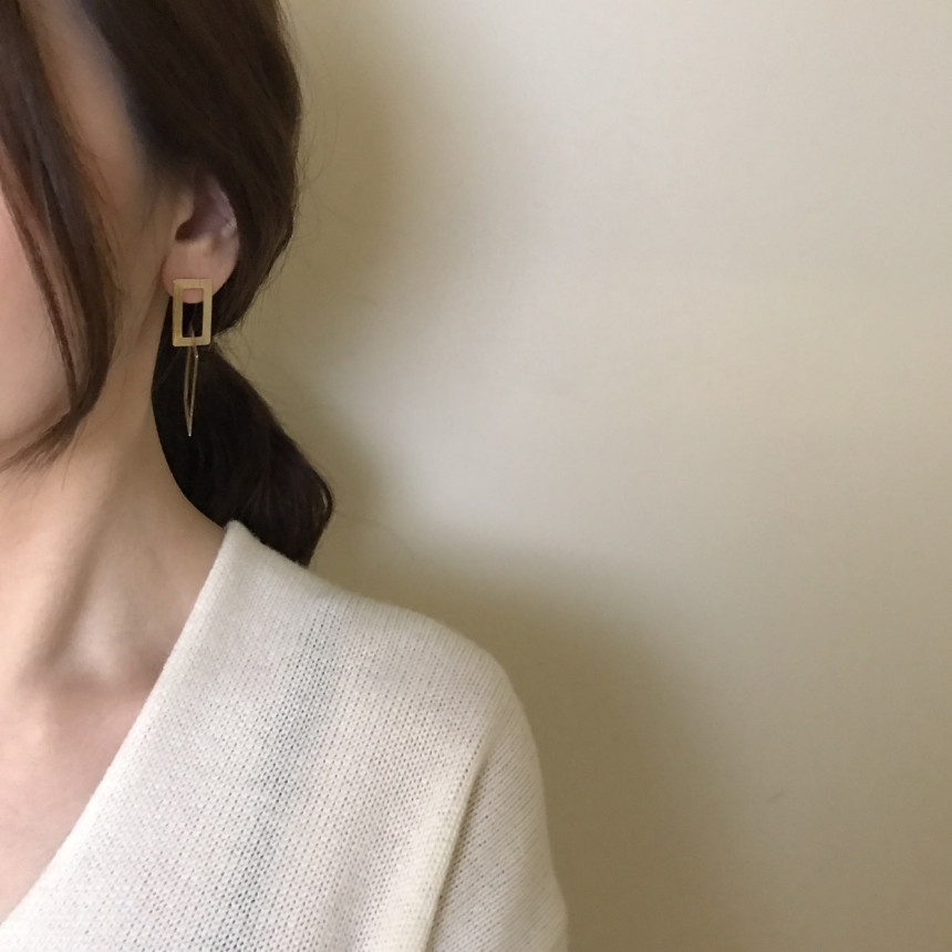 Modern Times Drop Earrings One point only Special 