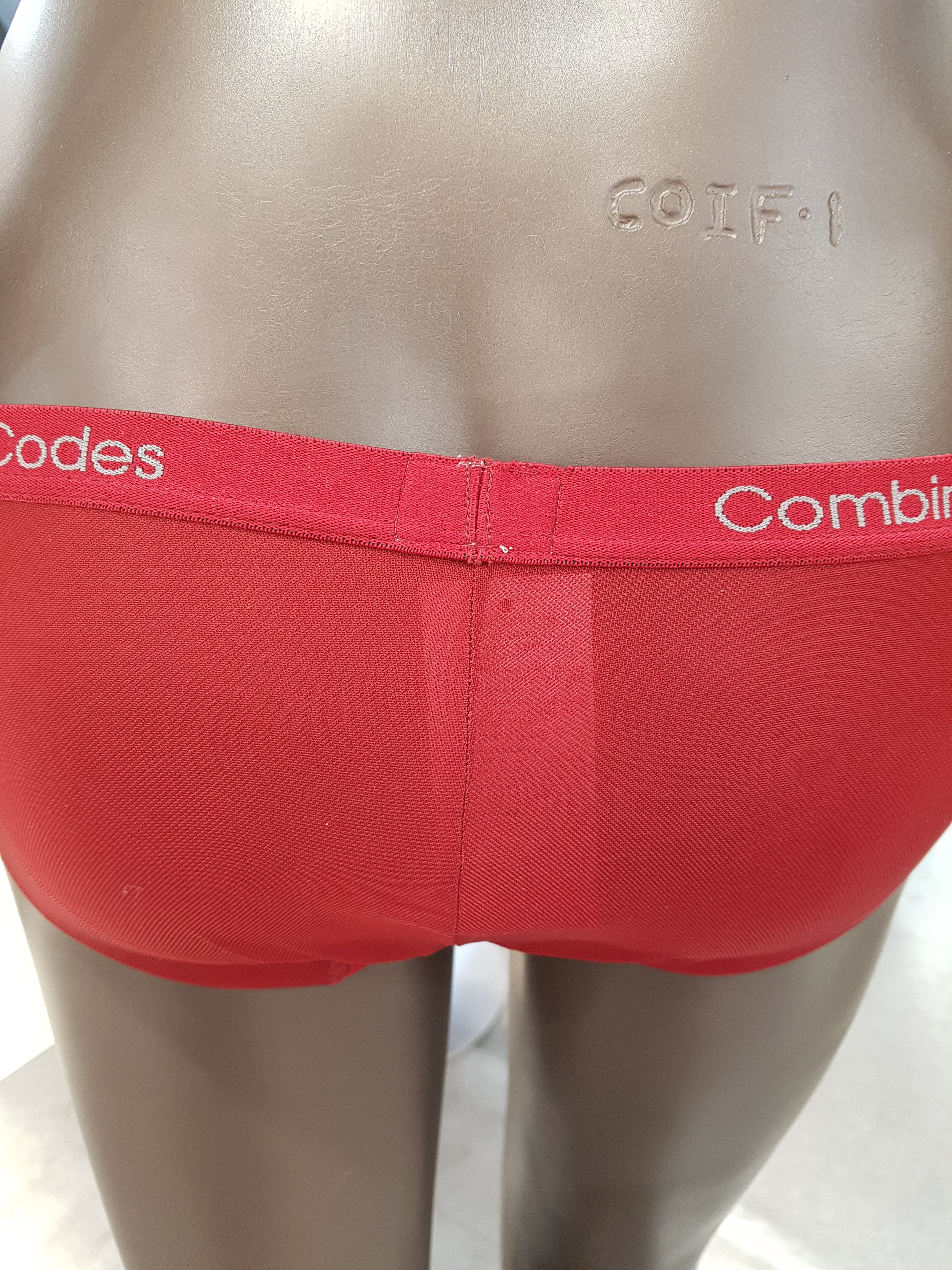 Corde's Combine Red Solid Bra Set CCDBRMA1RD CC