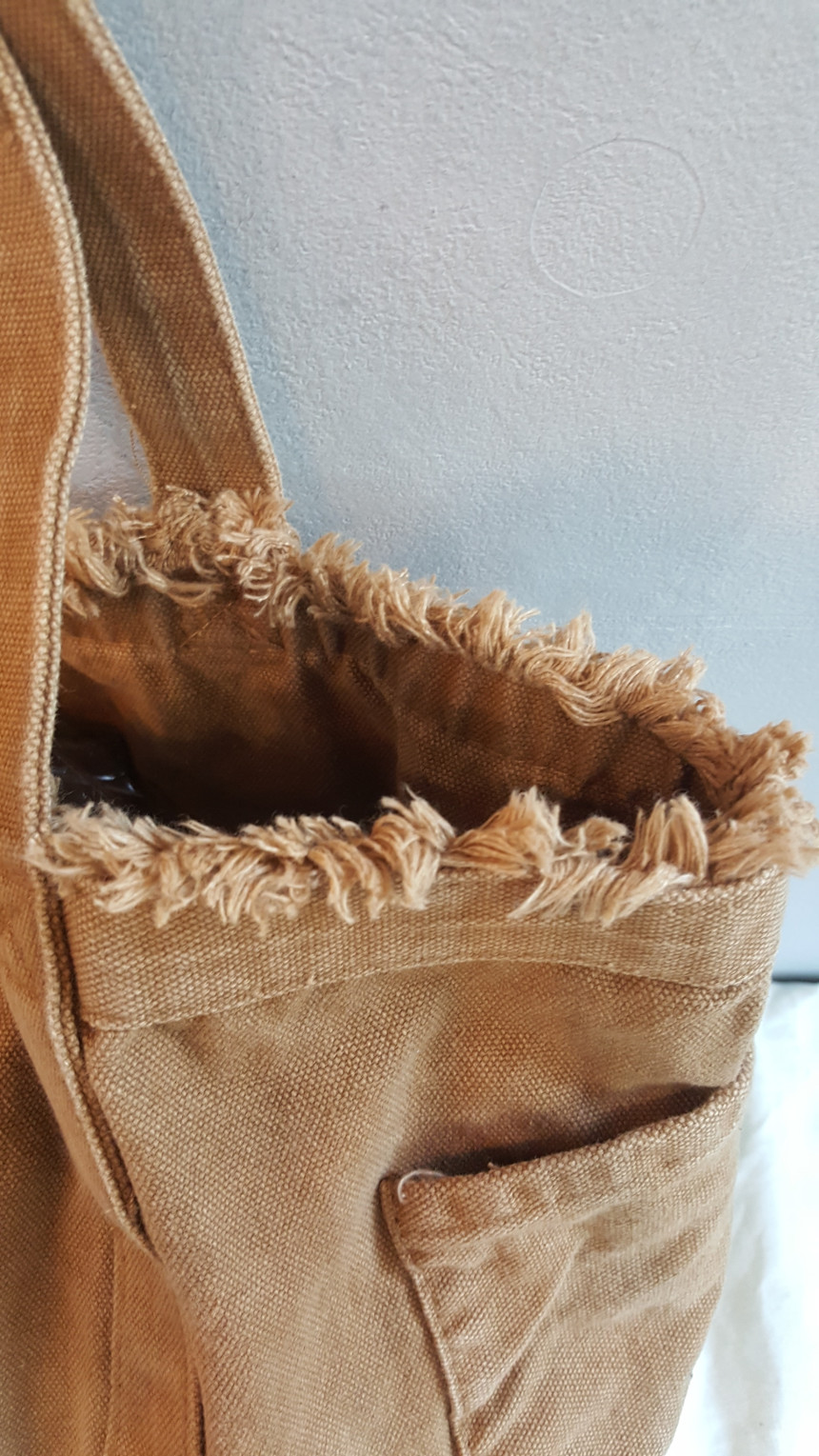 TOTE ECO SHOPPING TRAVEL Pocket Fringe Eco Bag