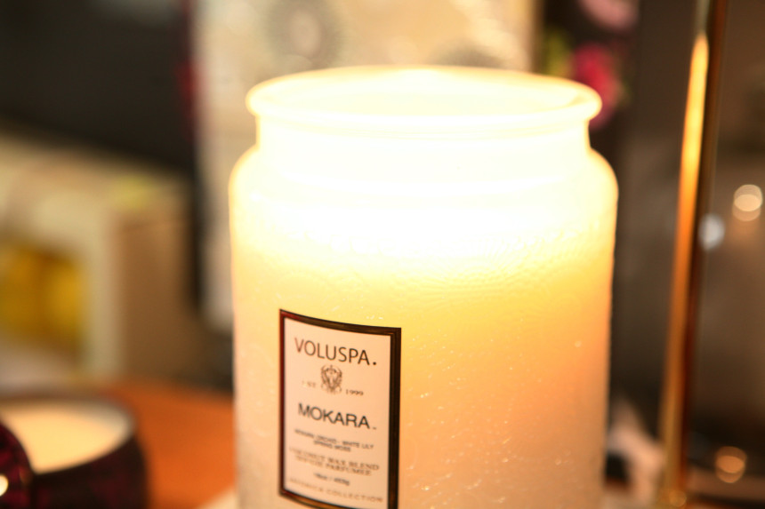 Bolou Spa Glass Candles 16oz Fragrant, Sensual Des