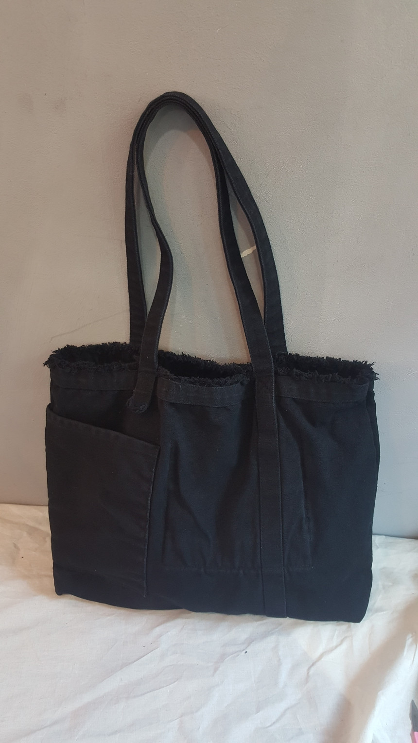 TOTE ECO SHOPPING TRAVEL Pocket Fringe Eco Bag