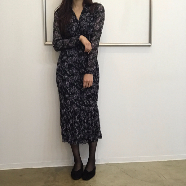 Rose Flower One Piece Chiffon Greetings Party Chri