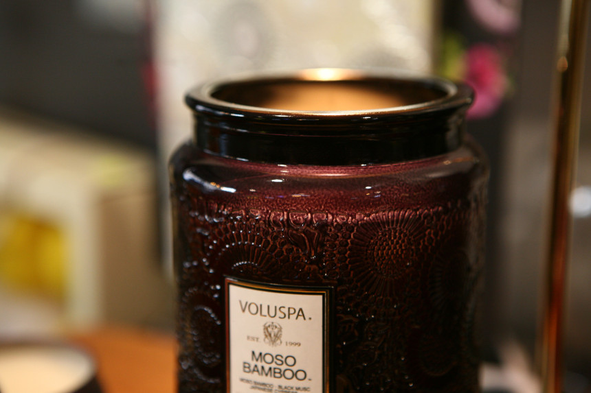 Bolou Spa Glass Candles 16oz Fragrant, Sensual Des