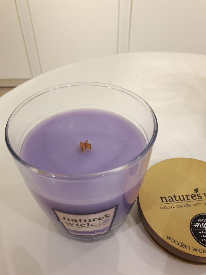 Second Brand of Woodwick Medium Nature's Candle
