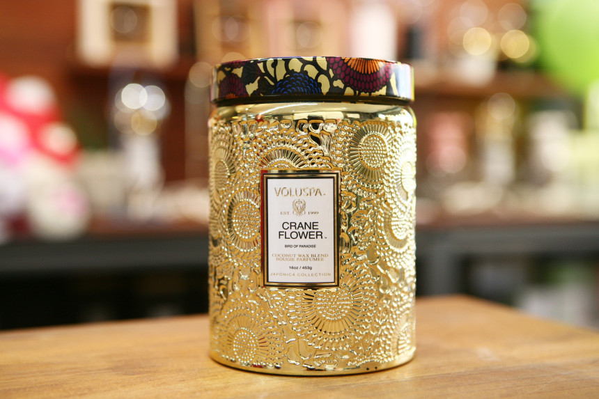 Bolou Spa Glass Candles 16oz Fragrant, Sensual Des