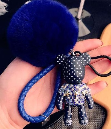 Cubic bear rabbit hair