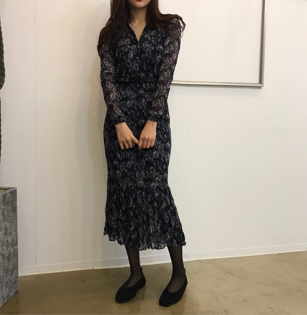 Rose Flower One Piece Chiffon Greetings Party Chri