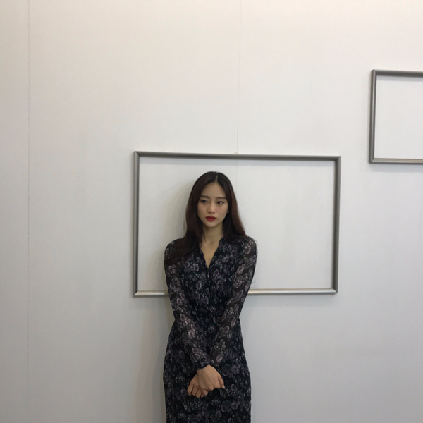 Rose Flower One Piece Chiffon Greetings Party Chri