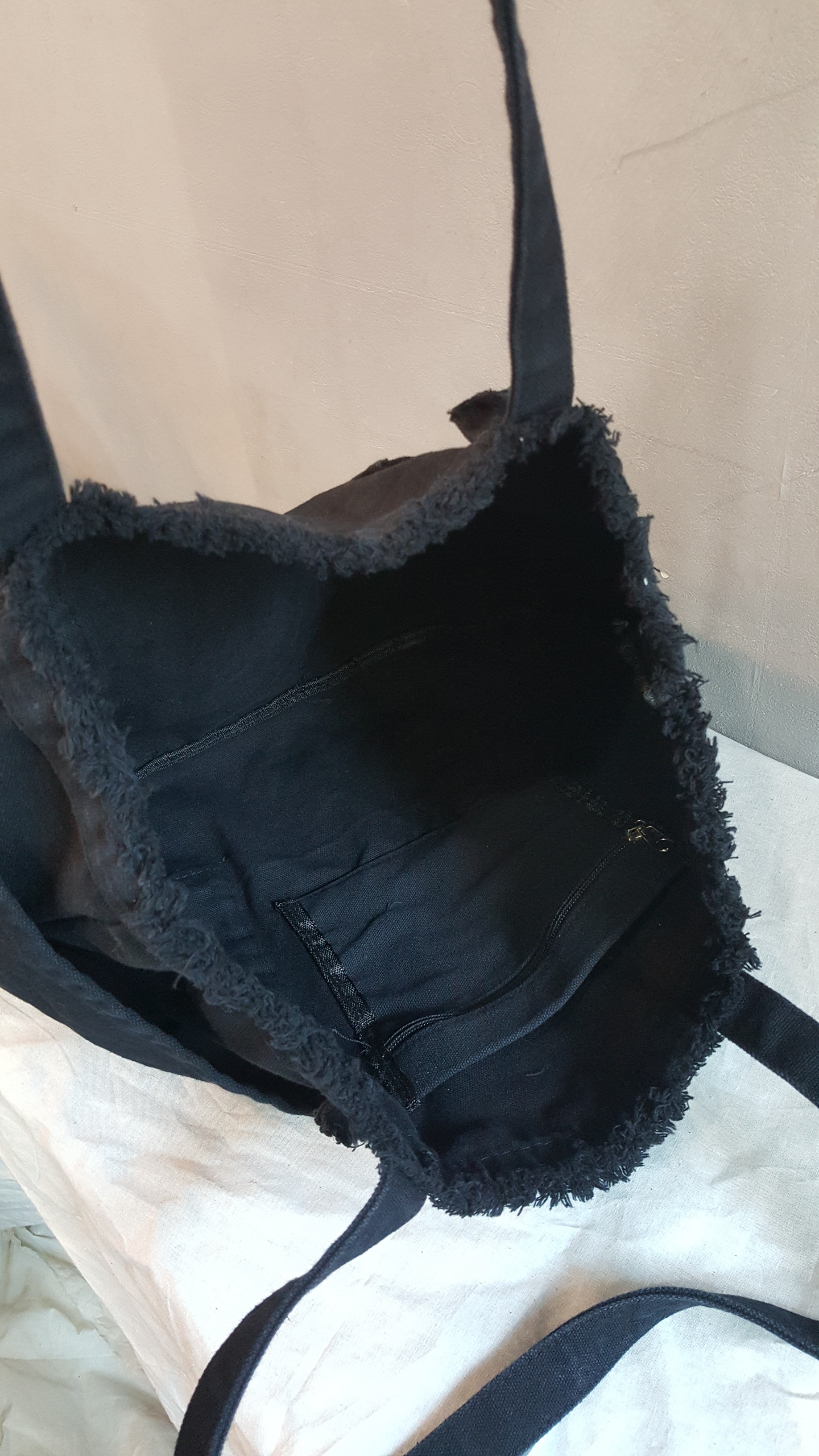 <b><p>Pocket Fringe Eco Bag</p></b><b><p>ポケットフリンジエコバック</p></b><br /><br /><p align='center'>