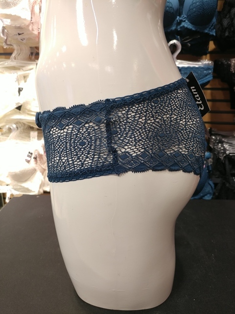 Etam Stardust Dark Blue Shorty Lace Panties 648577