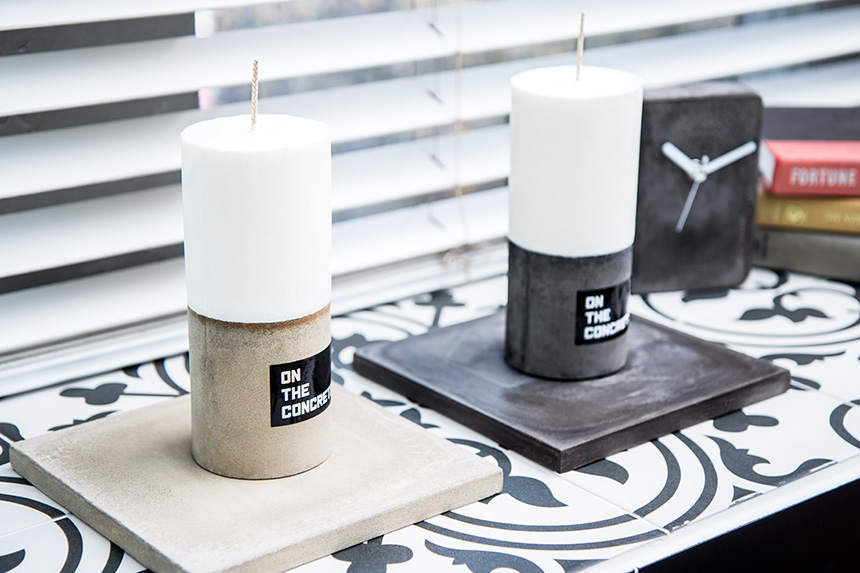 Beautiful interior accessories for newly-married c