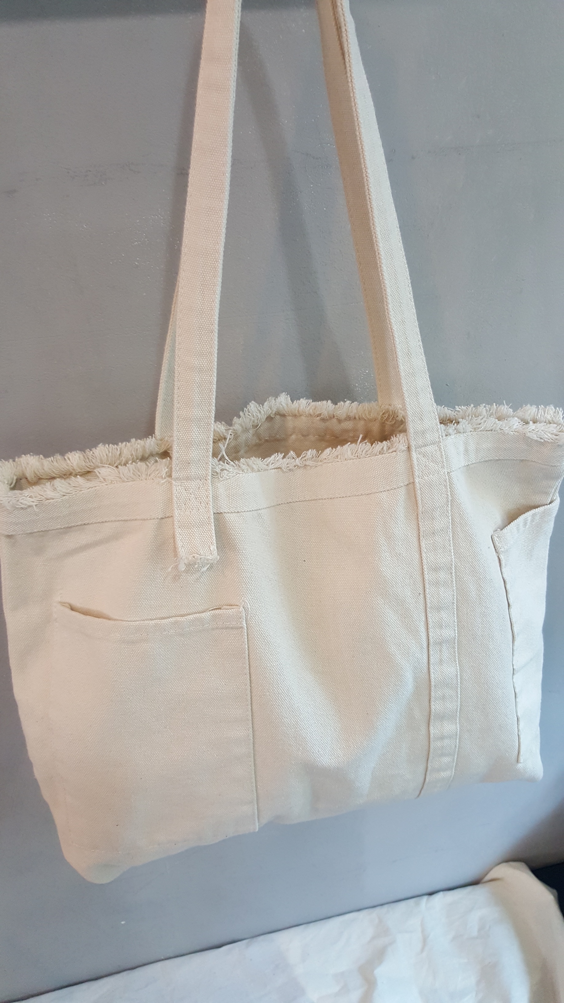 <b><p>Pocket Fringe Eco Bag</p></b><b><p>ポケットフリンジエコバック</p></b><br /><br /><p align='center'>