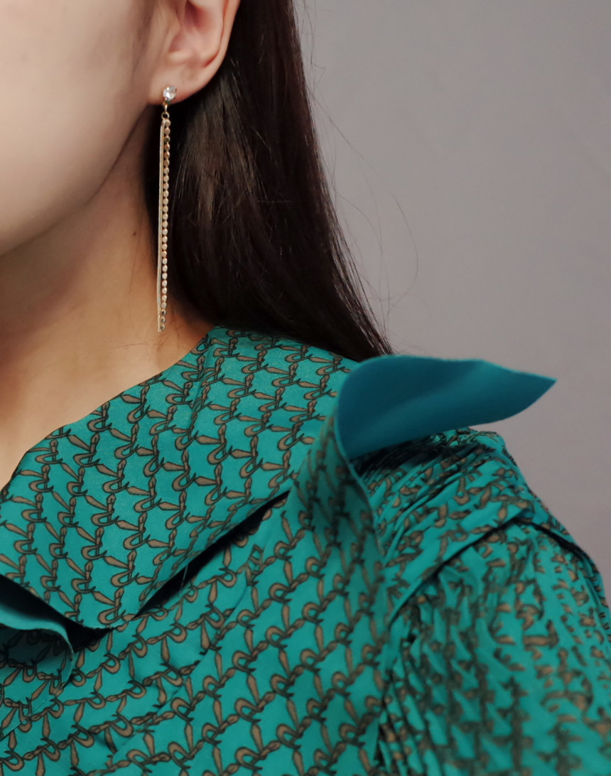 <b><p>NO.59 Roy Two-string cha Simple lo ears Stylish</p></b><b><p>NO.59 ロイ 二行チェーン シンプルロングイヤリング スタイリッシュな シックな</p></b><br /><br /><p align='center'>