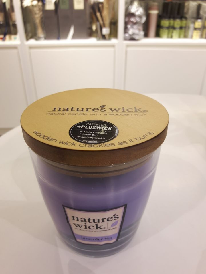 Second Brand of Woodwick Medium Nature's Candle