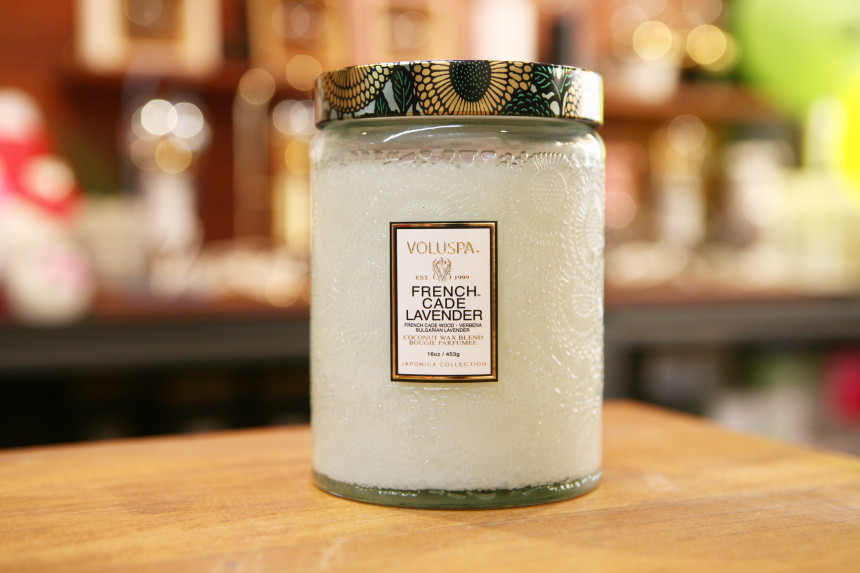 Bolou Spa Glass Candles 16oz Fragrant, Sensual Des