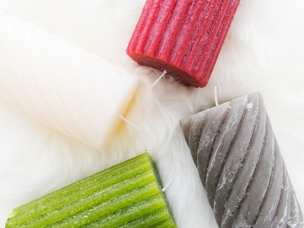 Christmas fragrance Candle Man 4color Decoration F