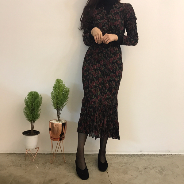 Rose Flower One Piece Chiffon Greetings Party Chri