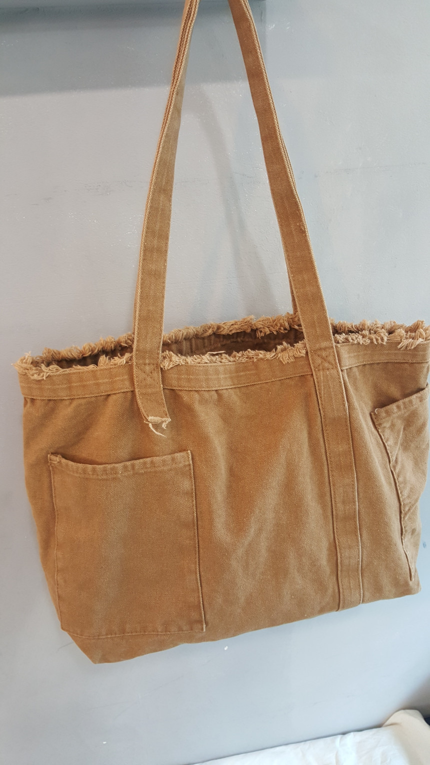 TOTE ECO SHOPPING TRAVEL Pocket Fringe Eco Bag
