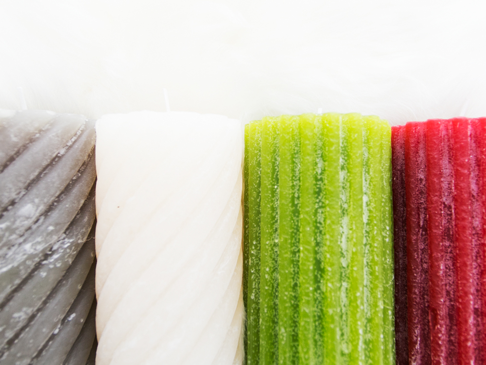 Christmas fragrance Candle Man 4color Decoration F