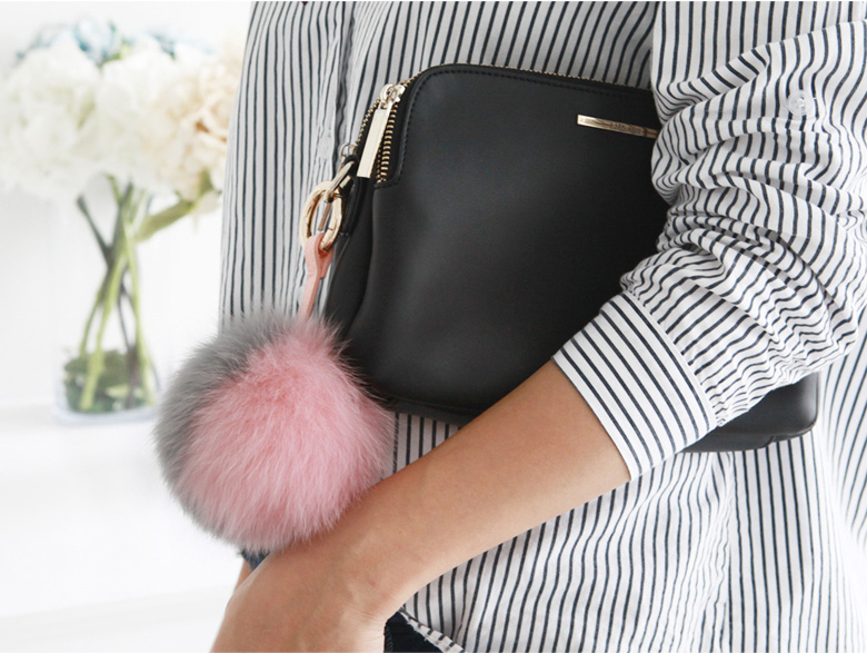 Fox Foam Drop Pom Pom Wipper Accessories Fox Sari 