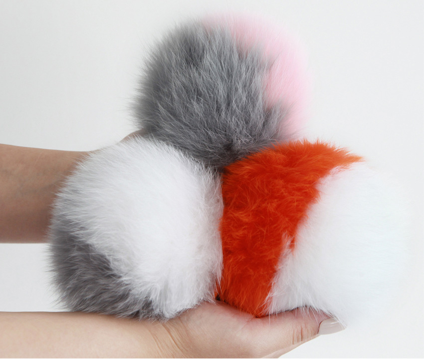 Fox Foam Drop Pom Pom Wipper Accessories Fox Sari 