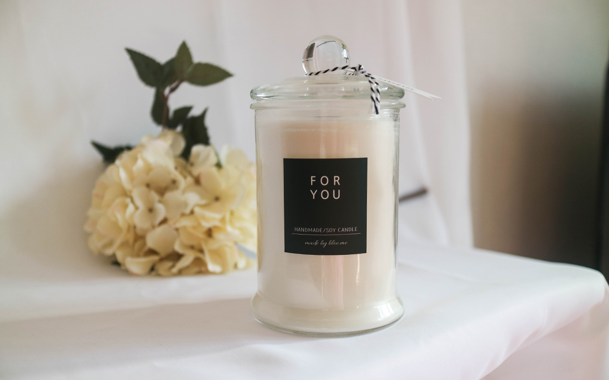 Large capacity Gonghyojin jam soo candle 20oz + Fr