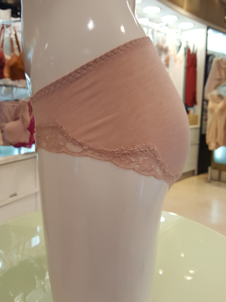 Vivienne Melange embroidery fabric bra panties set