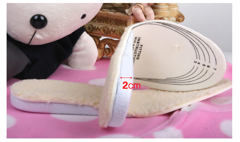 Winter insulation shock absorbing cushion height t