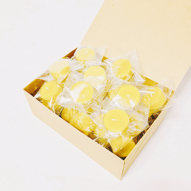 Daily Tea Light Natural Grapefruit Candle 33 Spher