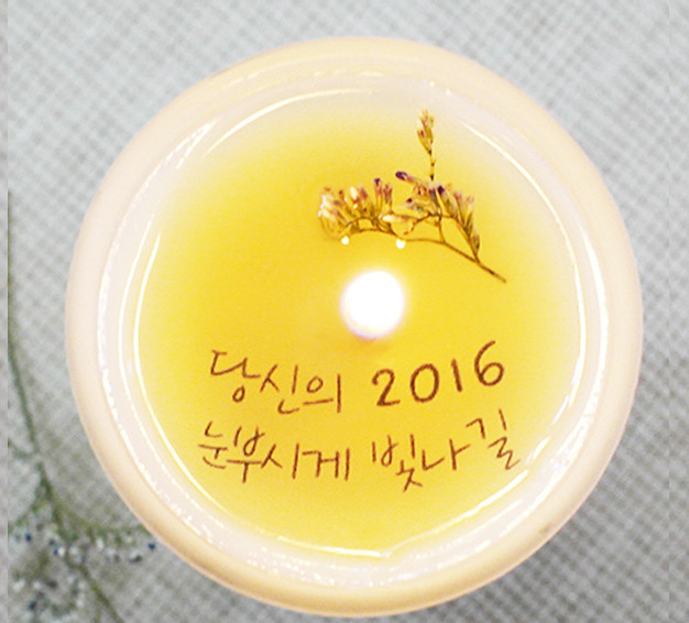 Blessing Message Soi Candle Christmas New Year Gif