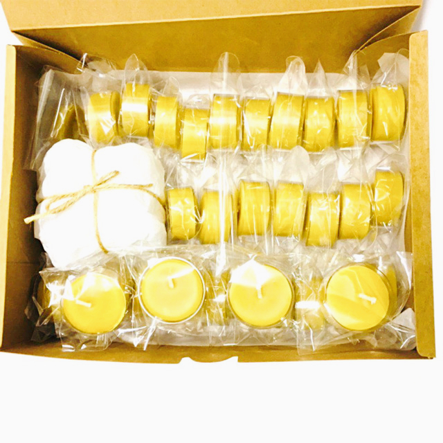 Daily Tea Light Natural Grapefruit Candle 33 Spher