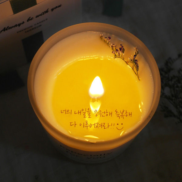 Blessing Message Soi Candle Christmas New Year Gif