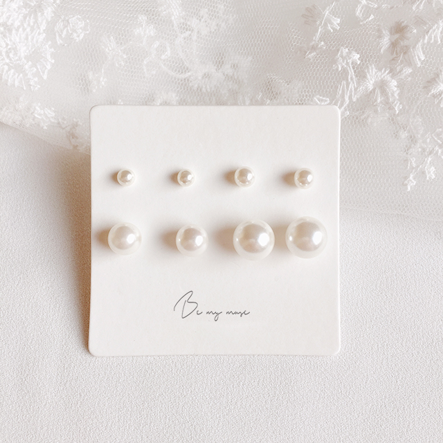 Antique Drop Cross Set Earrings